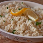 Lemon Rice in the Pressure Cooker