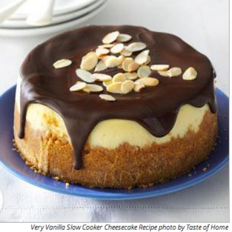 Slow Cooker Cheesecake