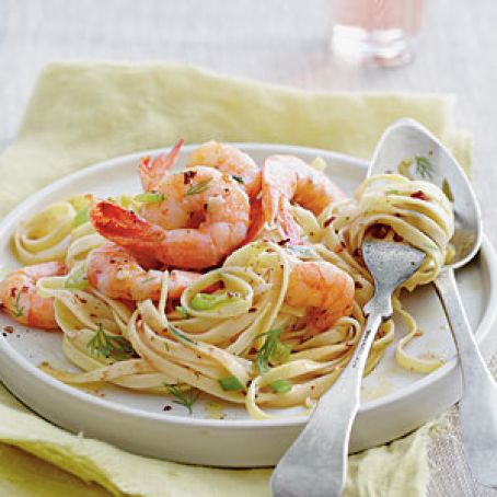 Shrimp Destin Linguine