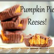 Pumpkin Pie Peanut Butter Cups(a.k.a. Pumpkin Reeses)
