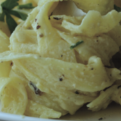 Cheesy Garlic Vegan Alfredo