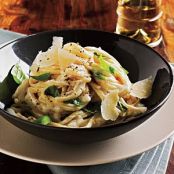 Linguine with Two-Cheese Sauce