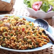 Arroz con Gandules - Rice & Pigeon Peas