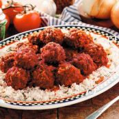Porcupine Meatballs