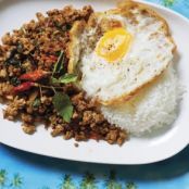 Stir-Fried Chicken with Hot Basil