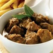 Flemish stew with brown ale and mustard