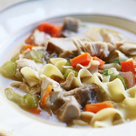 Mom’s Turkey Soup Recipe