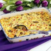 Ham 'n' Cheese Egg Bake