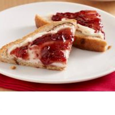 Raspberry Sweet Grilled Cheese Bites