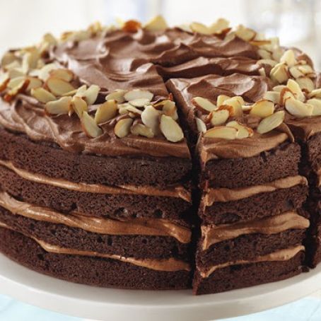 Chocolate Mocha Mousse Torte