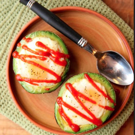 Baked Eggs in Avocado - Paleo