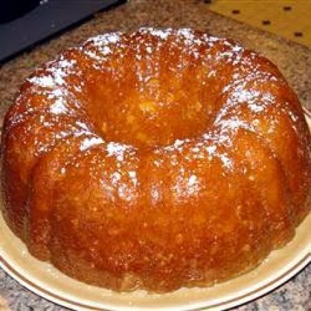 Orange Aspic Pound Cake - Chalet Suzanne