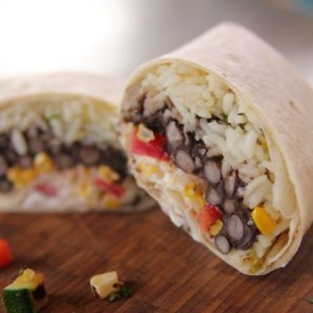 Grilled Veggie Burritos (Pioneer Woman)