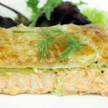 Salmon En Croute