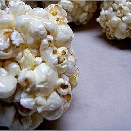 Chewy Syrupy Popcorn Balls
