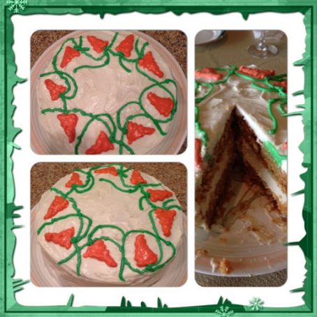 Carrot Cake Cheesecake Cake