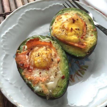 Stuffed Breakfast Avocados
