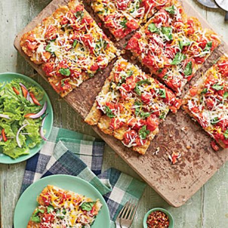 Potato-Crusted Pizza