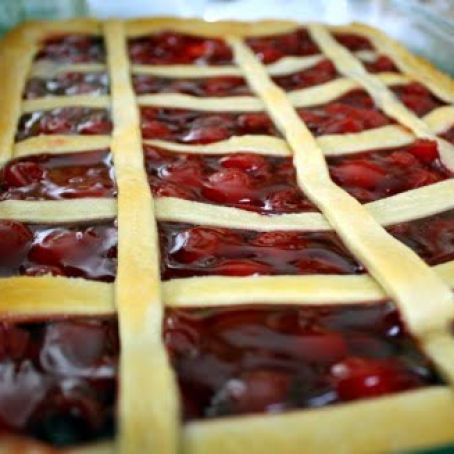 Anna and Fedor’s Cherry Cheesecake