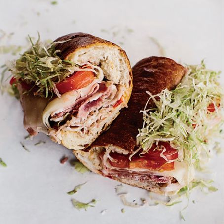 Italian Grinders with Garlic Aioli