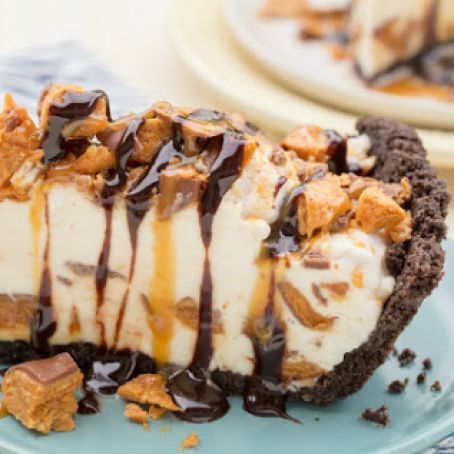 Frozen Butterfinger Pie