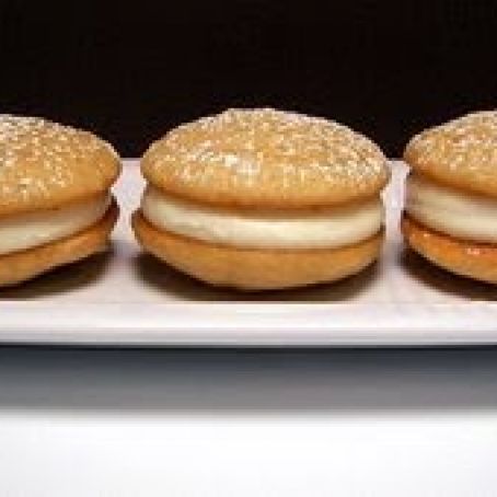 Mini Banana Whoopie Pies