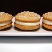 Mini Banana Whoopie Pies