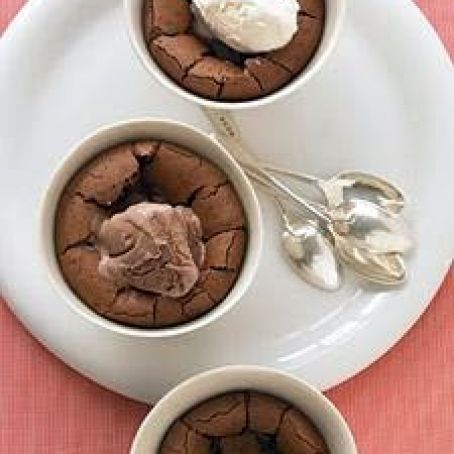 Warm Chocolate Puddings