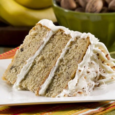 Layered Banana Cake