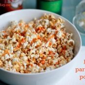 POPCORN****Buffalo Parmesan Popcorn