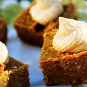 Pumpkin Pie Squares