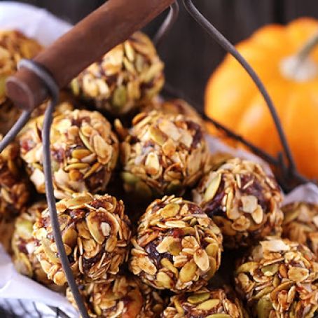 Pumpkin No Bake Energy Bites