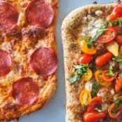 Basic Pepperoni Pizza and Four Cheese Pizza