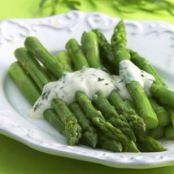 Asparagus in Tarragon Cream Sauce Recipe