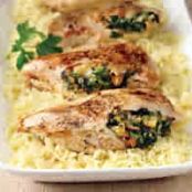 Spinach-Stuffed Chicken Breasts