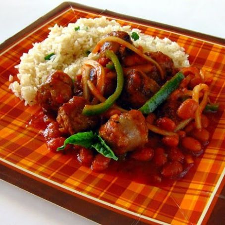 Sausage with Rice