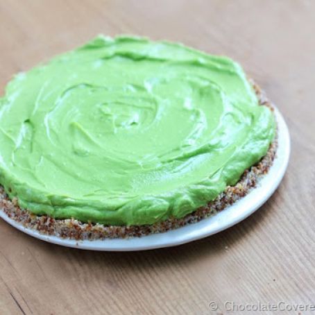 Avocado Key Lime Pie Tart