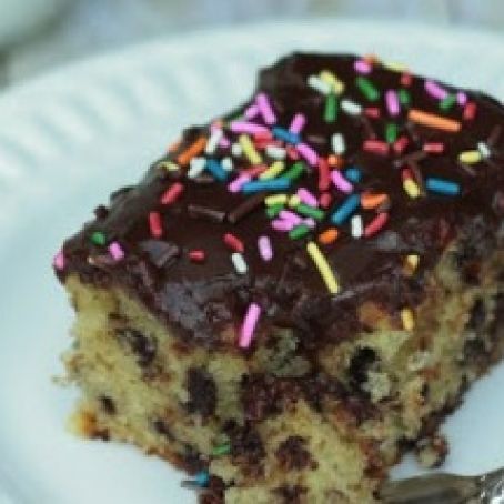 CHOCOLATE CHIP BUTTER CAKE -easy