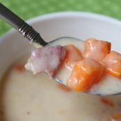 Ham and Sweet Potato Soup