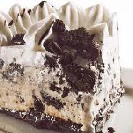 Chocolate Cookie Ice Cream Slice