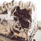 Chocolate Cookie Ice Cream Slice