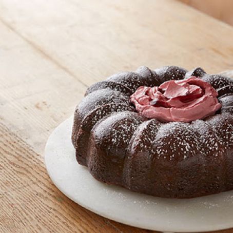 Chocolate Raspberry Pound Cake Recipe