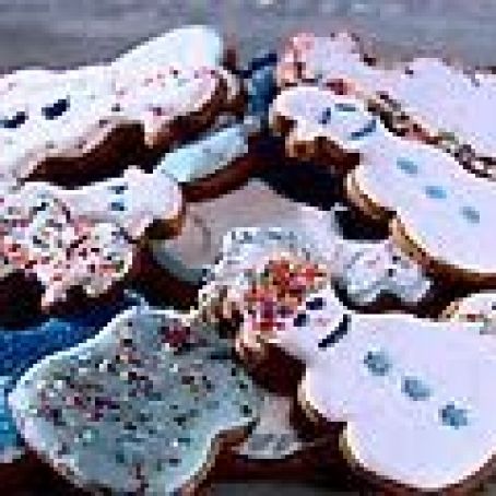 Gingerbread Cookies with Royal Icing
