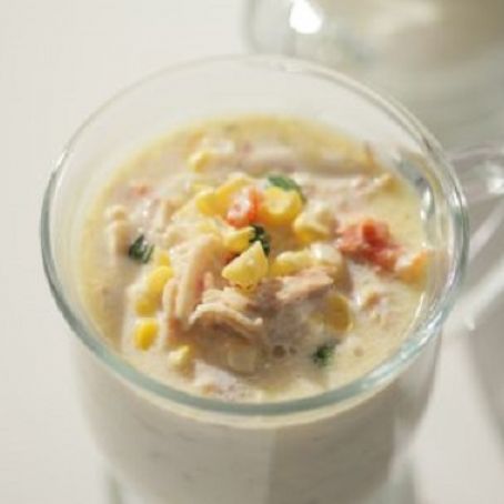 Chicken and White Corn Chowder
