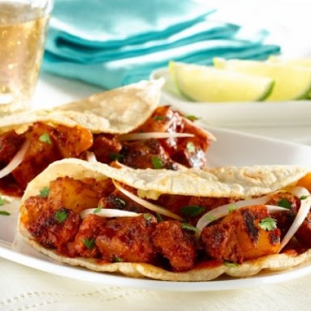 Home-Style Tacos al Pastor–Pork Tacos
