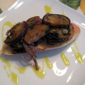 Bruschetta di Melanzane al Fungo