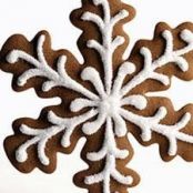 Gingerbread Snowflakes