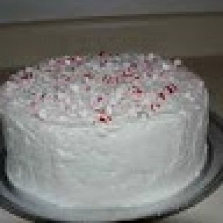 Layered Peppermint Cheesecake