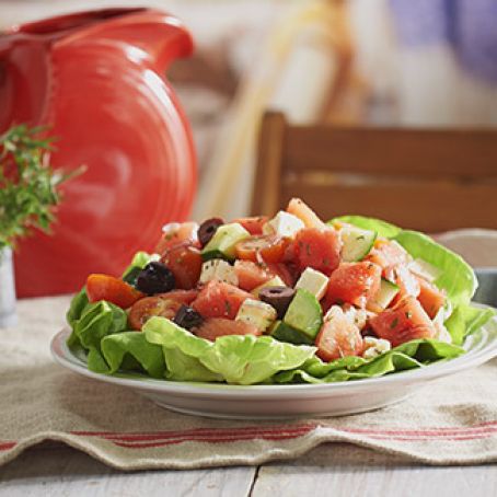 SAVORY WATERMELON SALAD