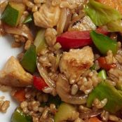 Veggie-Packed Chicken Fried Rice